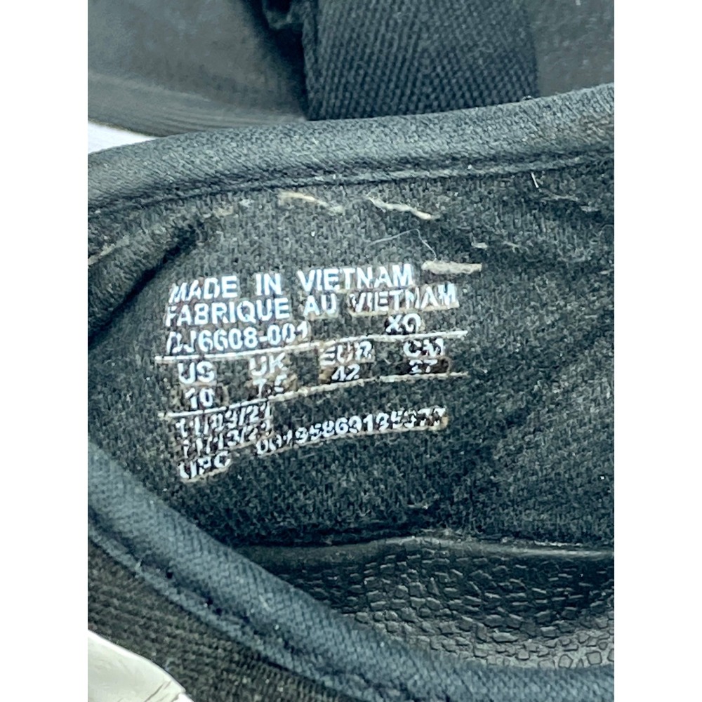 Nike Vista Strappy Sport Casual Sandals Women 10 Black White Adjustable Outdoor - Picture 9 of 14